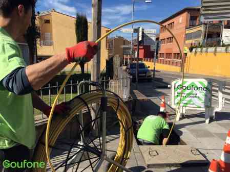 Fibra òptica local: Cervià de Ter i Bonmatí (Girona). Goufone-6 Fibra òptica local: Cervià de Ter i Bonmatí (Girona). Goufone-6