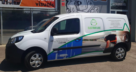 Furgoneta elèctrica per a ELECTROFLUXE Furgoneta elèctrica per a ELECTROFLUXE